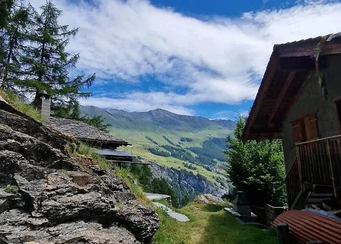 Les Rocailles 아파트 Haudères